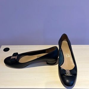 Salvatore Ferragamo kitten heels